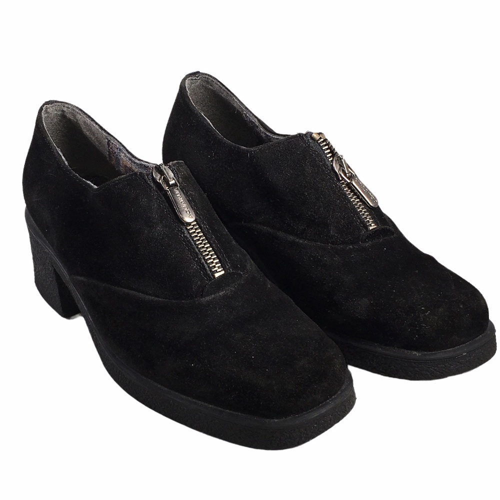 Aquatalia By Marvin K Black Suade Loafer